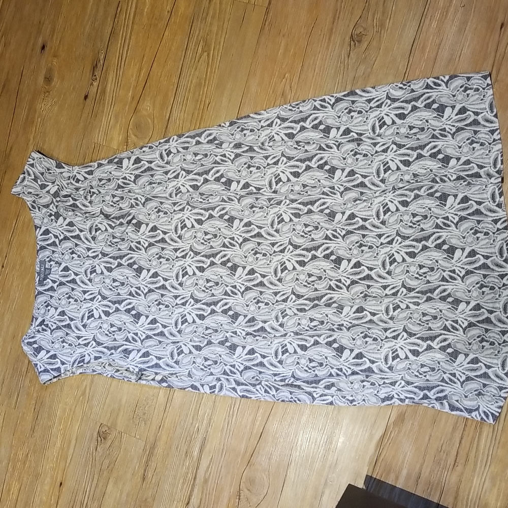 Roz & Ali dress sleeveless withdrop neck sz 20W